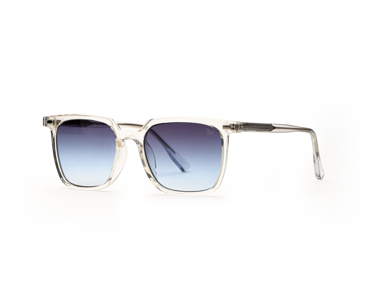 Trasparente Doppio Blu